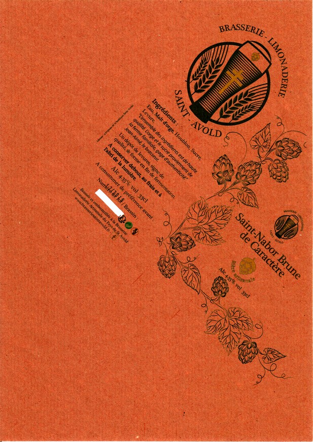 etiquette BRASSERIE DE SAINT AVOLD 04