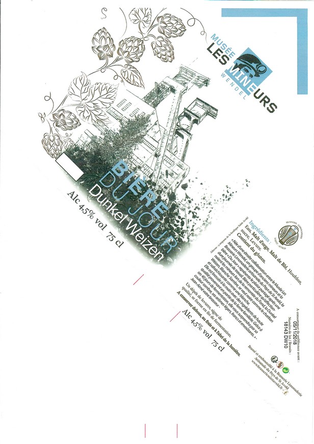 Etiquette BRASSERIE SAINT AVOLD 17