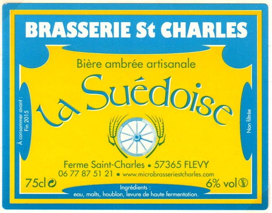 etiquette BRASSERIE SAINT CHARLES 04