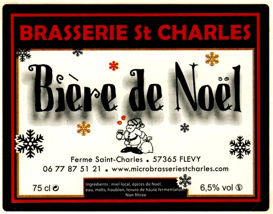 etiquette BRASSERIE SAINT CHARLES 06