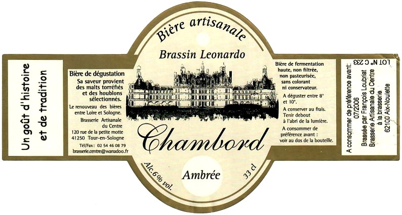 etiquette BRASSERIE SAINT GERMAIN 131
