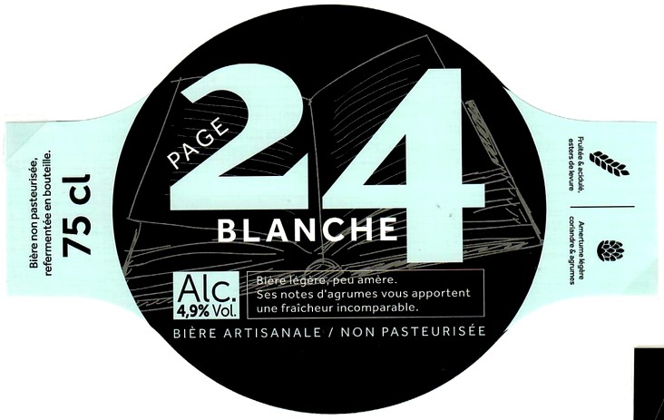 etiquette BRASSERIE SAINT GERMAIN 172