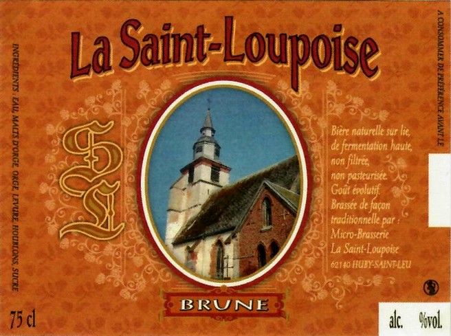 etiquette BRASSERIE SAINT LOUPOISE 04