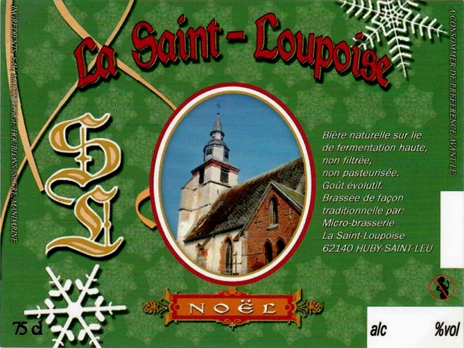 etiquette BRASSERIE SAINT LOUPOISE 11