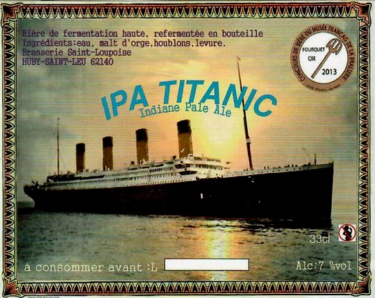 etiquette BRASSERIE SAINT LOUPOISE 13