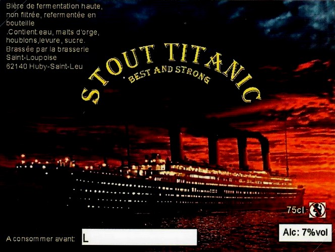 etiquette BRASSERIE SAINT LOUPOISE 17