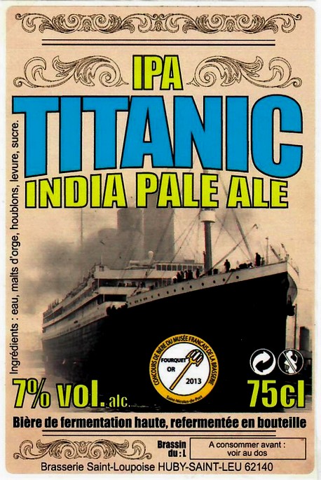 etiquette BRASSERIE SAINT LOUPOISE 23