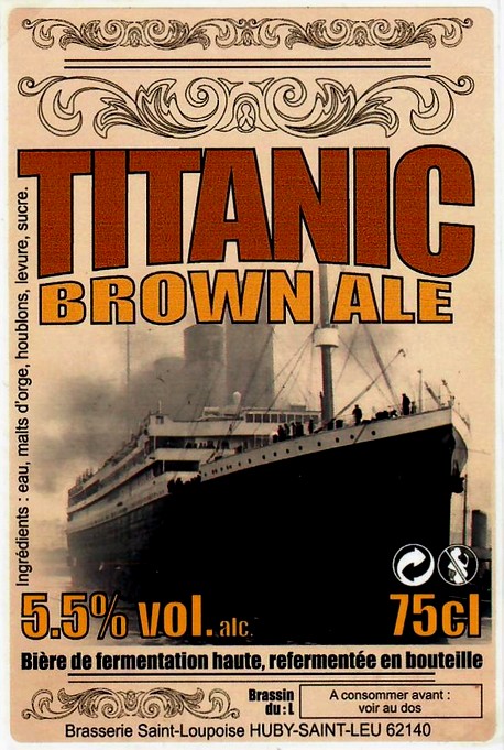 etiquette BRASSERIE SAINT LOUPOISE 26