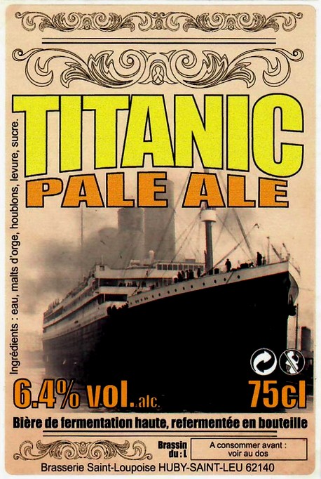 etiquette BRASSERIE SAINT LOUPOISE 27