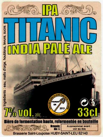 etiquette BRASSERIE SAINT LOUPOISE 30