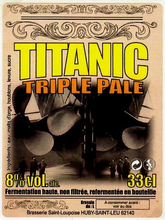 etiquette BRASSERIE SAINT LOUPOISE 35