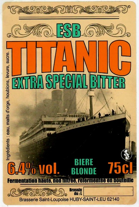 etiquette BRASSERIE SAINT LOUPOISE 38