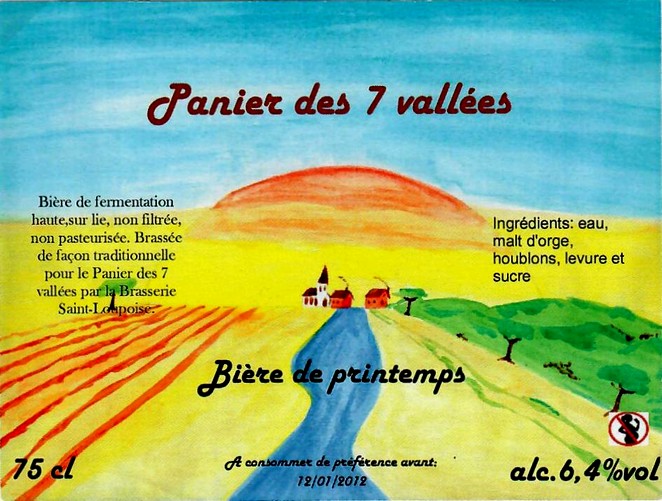 etiquette BRASSERIE SAINT LOUPOISE 41