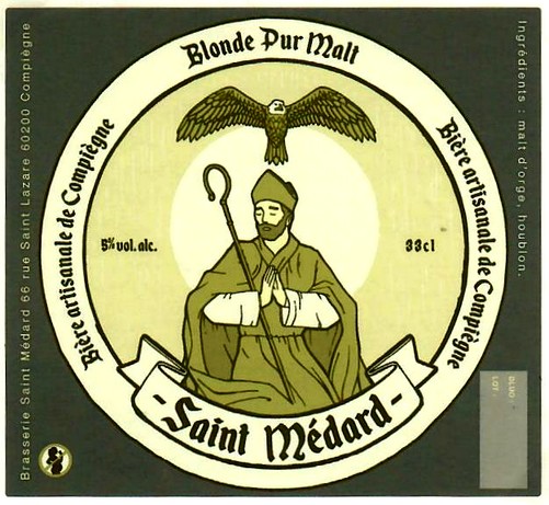 etiquette BRASSERIE SAINT MEDARD 03