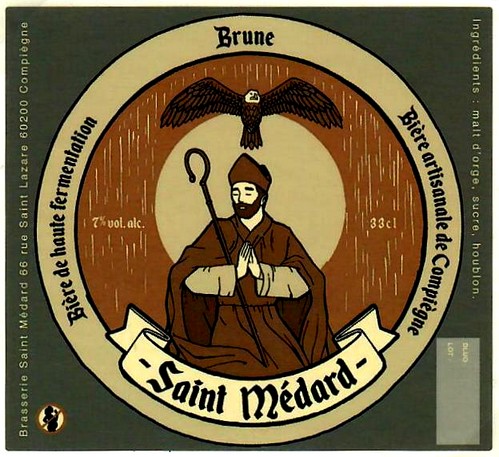 etiquette BRASSERIE SAINT MEDARD 04