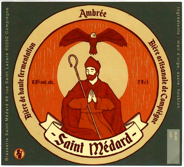 etiquette BRASSERIE SAINT MEDARD 09