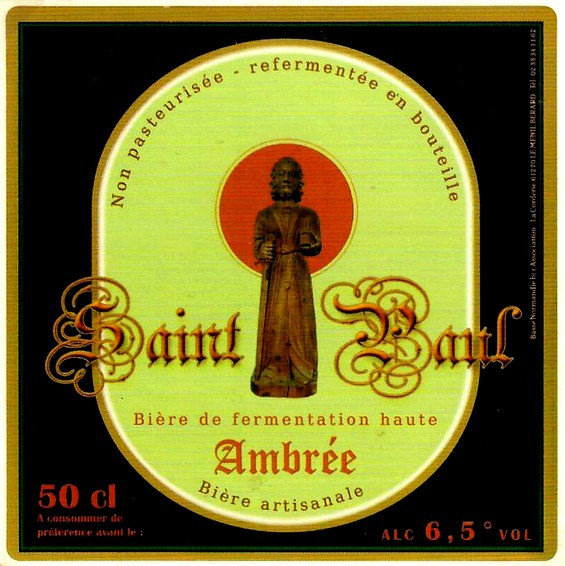 etiquette BRASSERIE SAINT PAUL 01