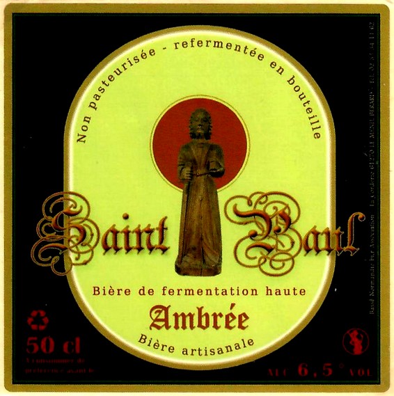 etiquette BRASSERIE SAINT PAUL 05