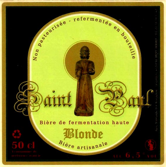 etiquette BRASSERIE SAINT PAUL 07