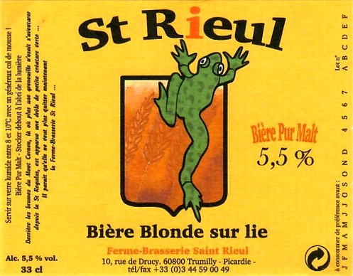 etiquette BRASSERIE SAINT-RIEUL 02