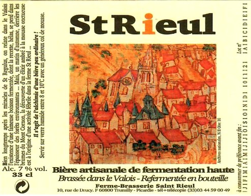 etiquette BRASSERIE SAINT-RIEUL 03