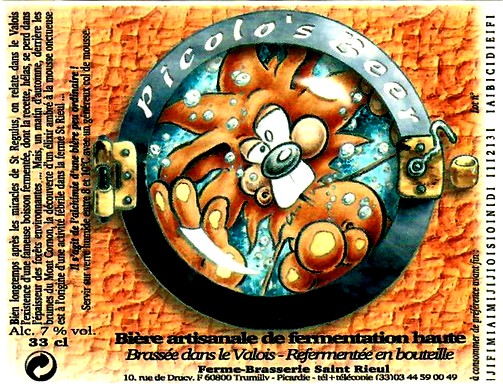 etiquette BRASSERIE SAINT-RIEUL 46