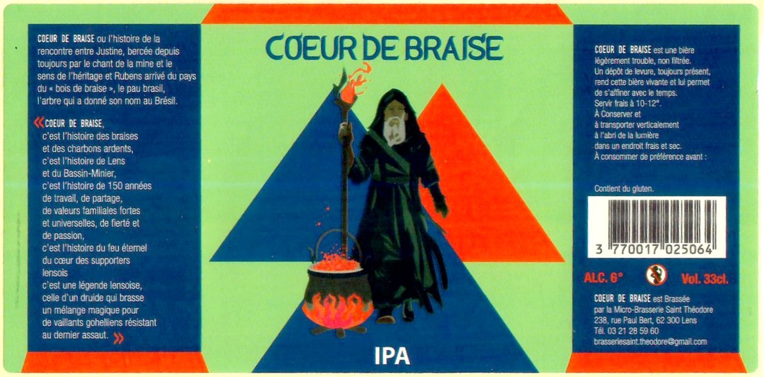 Etiquette BRASSERIE SAINT THEODORE 01