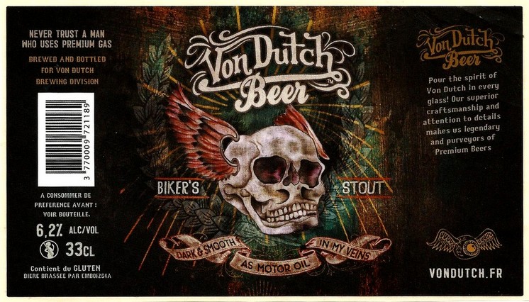 etiquette BRASSERIE SAINT CLAIR 17