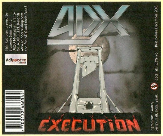 Etiquette BRASSERIE SAINT-CLAIR 44