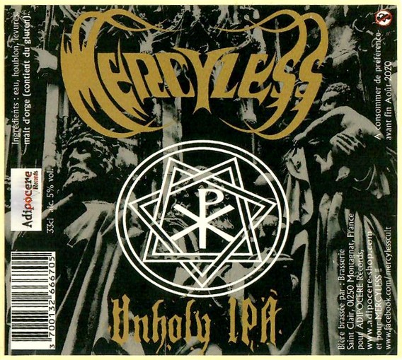 Etiquette BRASSERIE SAINT-CLAIR 48