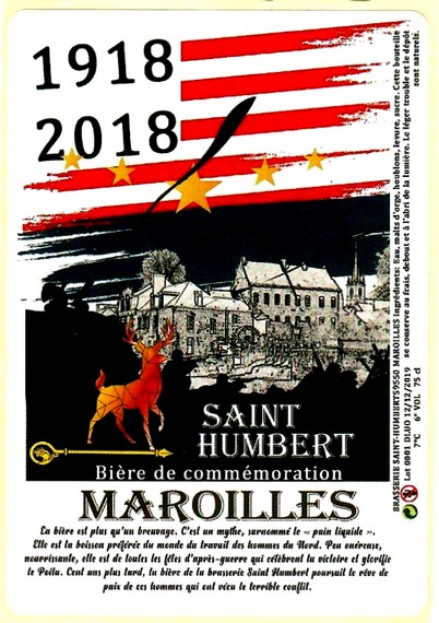 etiquette BRASSERIE SAINT-HUBERT 03