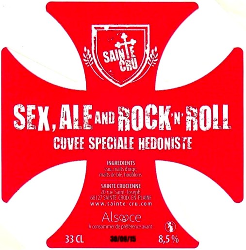 etiquette BRASSERIE SAINTE CRUCIENNE 05