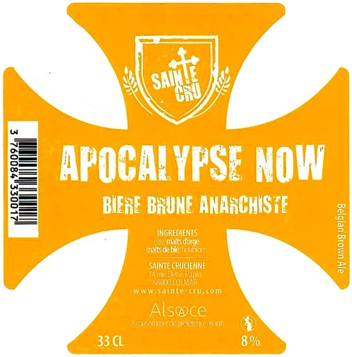 etiquette BRASSERIE SAINTE CRUCIENNE 14