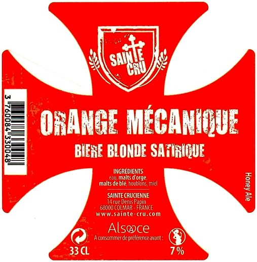 etiquette BRASSERIE SAINTE CRUCIENNE 16