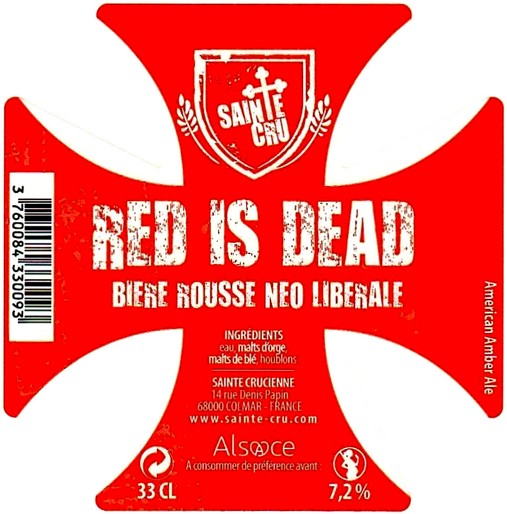 etiquette BRASSERIE SAINTE CRUCIENNE 17