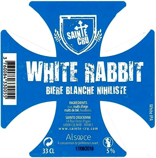 etiquette BRASSERIE SAINTE CRUCIENNE 21