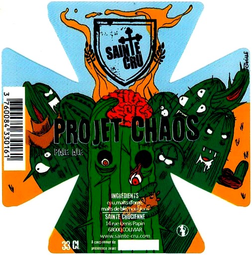 etiquette BRASSERIE SAINTE CRUCIENNE 26