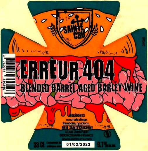 etiquette BRASSERIE SAINTE CRUCIENNE 29