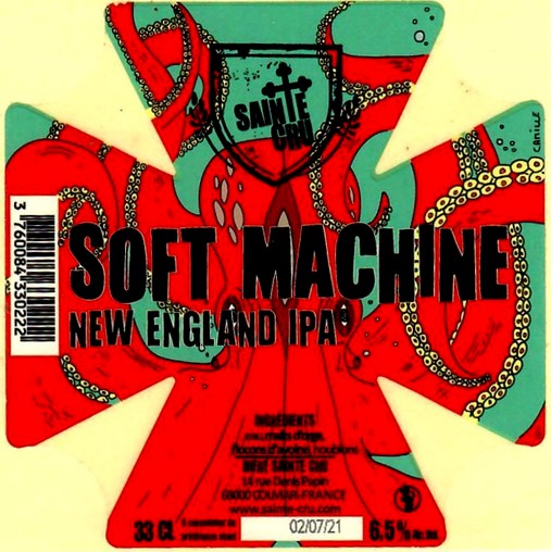 Etiquette BRASSERIE SAINTE CRUCIENNE 33