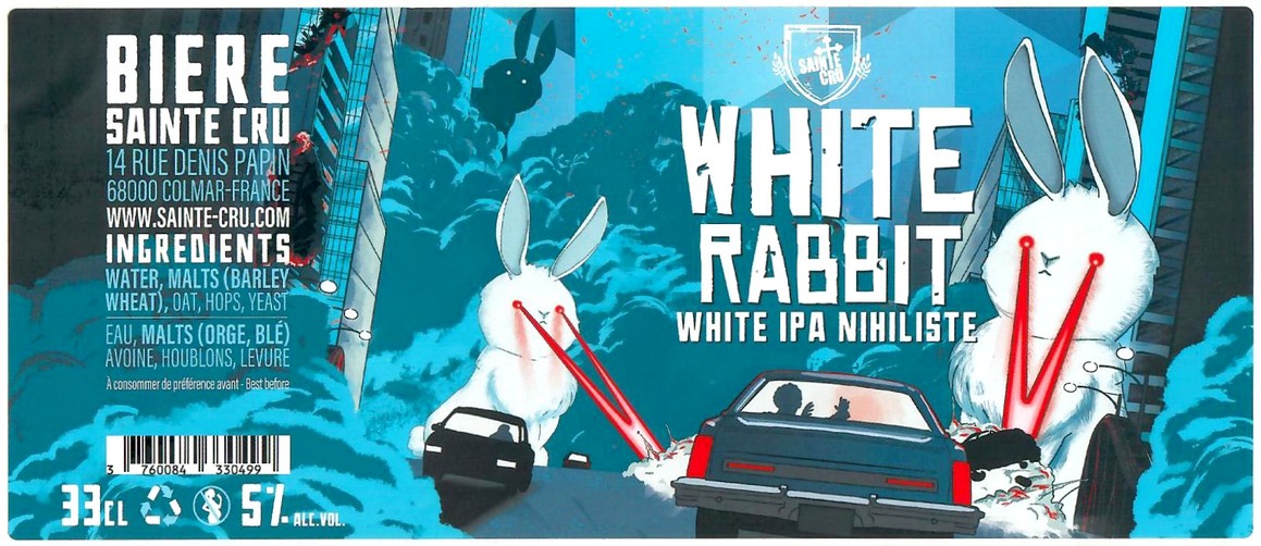 Etiquette BRASSERIE SAINTE-CRUCIENNE 63