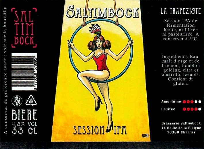 Etiquette BRASSERIE SALTIMBOCK 06