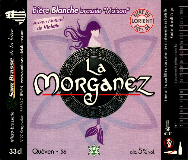 etiquette BRASSERIE SAM BRASSE DE LA BIERE 02