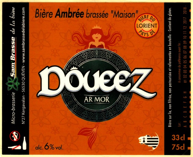 etiquette BRASSERIE SAM BRASSE DE LA BIERE 07