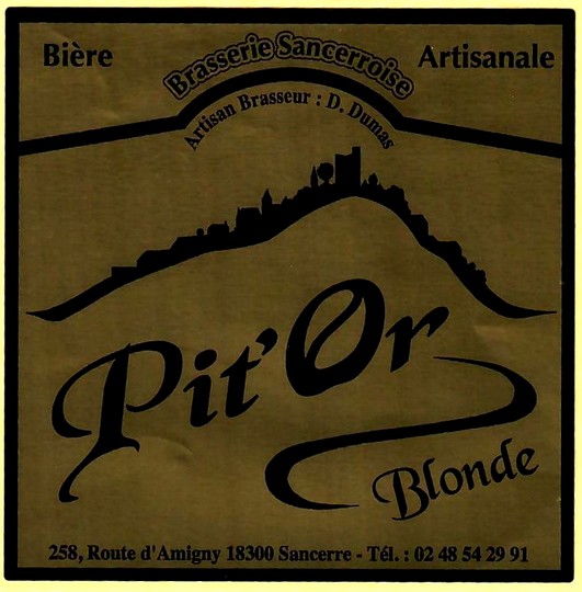 etiquette BRASSERIE SANCERROISE 30