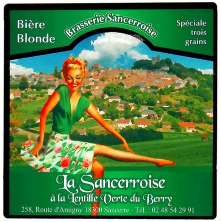 Etiquette BRASSERIE SANCERROISE 33