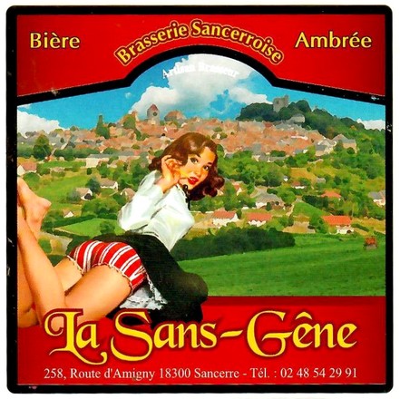 Etiquette BRASSERIE SANCERROISE 34