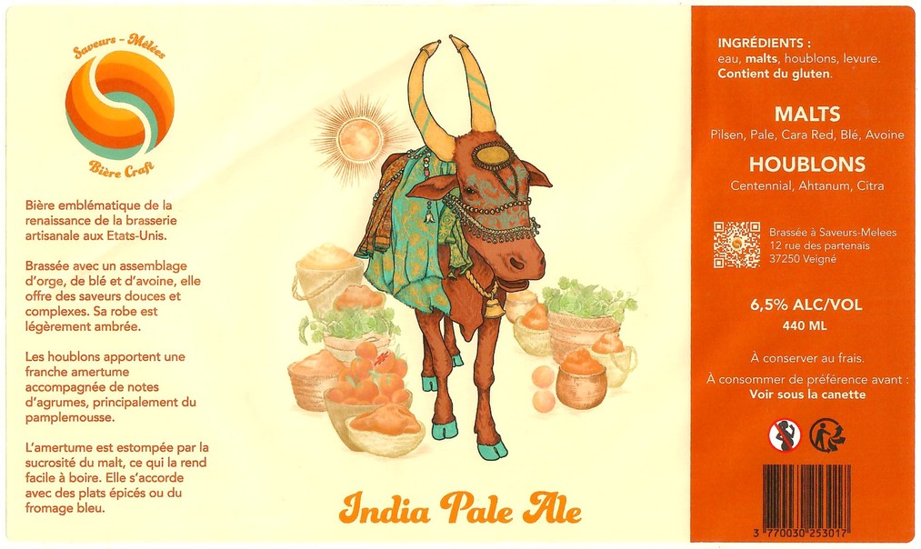 Etiquette BRASSERIE SAVEURS MELEES 05