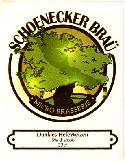 etiquette BRASSERIE SCHOENECKER BRAU 02
