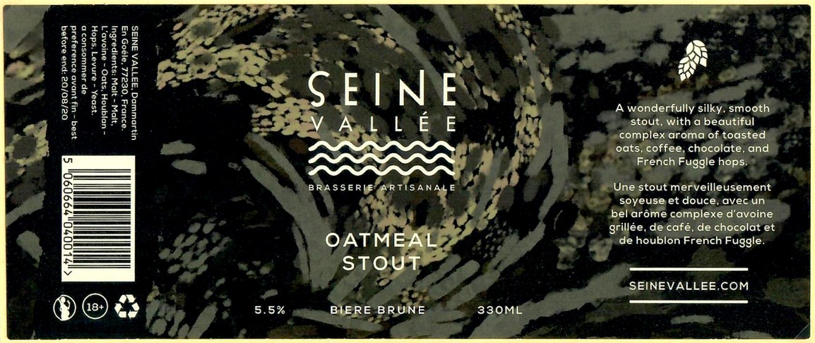 Etiquette BRASSERIE SEINE VALLEE 04