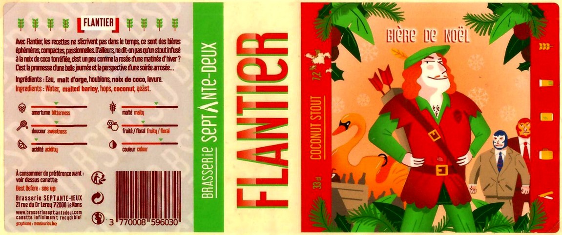 Etiquette BRASSERIE SEPTANTE DEUX 02